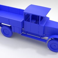 Old military truck Ursus A simple - Thumbnail 5