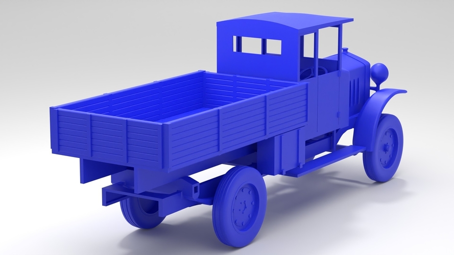 Old military truck Ursus A simple