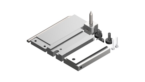 Distance gauge with all parts and fasteners