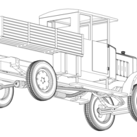 Old military truck Ursus A simple - Thumbnail 12