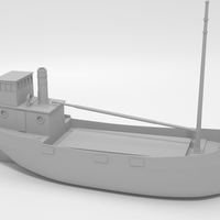 Clyde puffer simple steamboat cargo - Thumbnail 1
