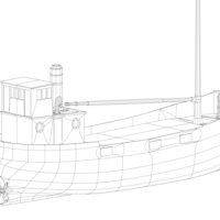 Clyde puffer simple steamboat cargo - Thumbnail 9