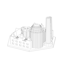 HEX pawn for a board game - e.g. Scythe - Thumbnail 2