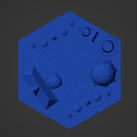 HEX pawn for a board game - e.g. Scythe - Thumbnail 5