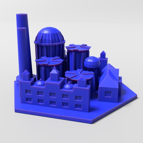 HEX pawn for a board game - e.g. Scythe