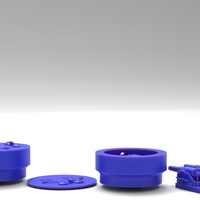 Turret Coles system RML gun 10-inch 18-ton - Thumbnail 3