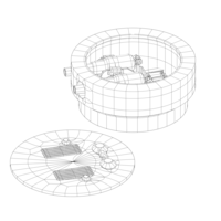 Turret Coles system RML gun 10-inch 18-ton - Thumbnail 8