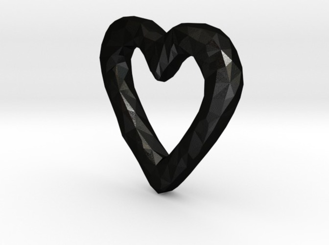 Rough Heart 3D Print 5350