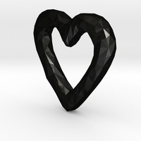 Small Rough Heart 3D Printing 5350