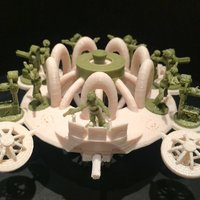Small House Ratta: Buzz Saucer (18mm Scale) 3D Printing 53501