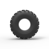 Offroad tire 122 Scale 1:25 - Thumbnail 5