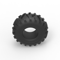 Offroad tire 122 Scale 1:25 - Thumbnail 6