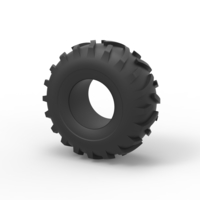 Offroad tire 122 Scale 1:25 - Thumbnail 7