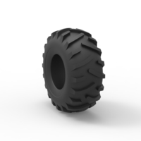 Offroad tire 122 Scale 1:25 - Thumbnail 8