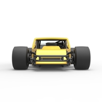 Vintage Asphalt Modified stock car V2 Scale 1:25 - Thumbnail 7