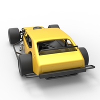 Vintage Asphalt Modified stock car V2 Scale 1:25 - Thumbnail 15