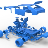 Vintage Asphalt Modified stock car V2 Scale 1:25 - Thumbnail 24