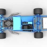 Vintage Asphalt Modified stock car Base 1:25 - Thumbnail 11
