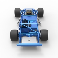 Vintage Asphalt Modified stock car Base 1:25 - Thumbnail 17