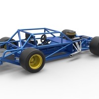 Vintage Asphalt Modified stock car Base 1:25 - Thumbnail 18