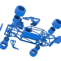 Vintage Asphalt Modified stock car Base 1:25 - Thumbnail 22