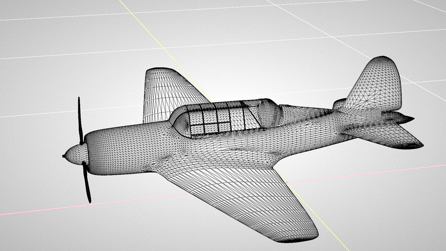 Sukhoi Su-2 3D Print 535187