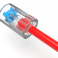 click pen mechanism 10 mm diameter - Thumbnail 2