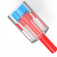 click pen mechanism 10 mm diameter - Thumbnail 9