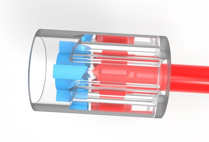 click pen mechanism 10 mm diameter 3D Print 535226