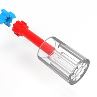 click pen mechanism 10 mm diameter - Thumbnail 14