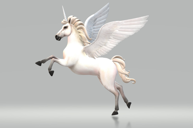 Character Fantasy Unicorn 3D Model Ready to Print 3D Print 535252