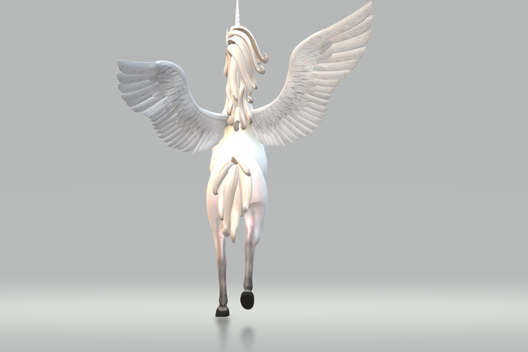 Character Fantasy Unicorn 3D Model Ready to Print 3D Print 535253