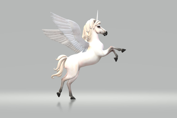 Character Fantasy Unicorn 3D Model Ready to Print 3D Print 535254