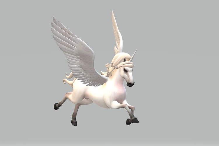 Character Fantasy Unicorn 3D Model Ready to Print 3D Print 535255