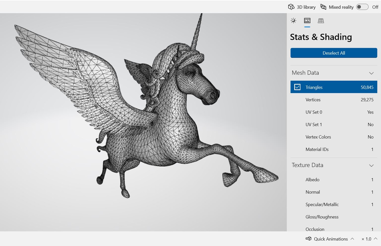 Character Fantasy Unicorn 3D Model Ready to Print 3D Print 535256