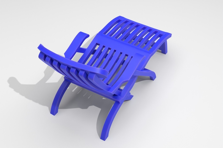 Deck Chair Titanic 3D Print 535299