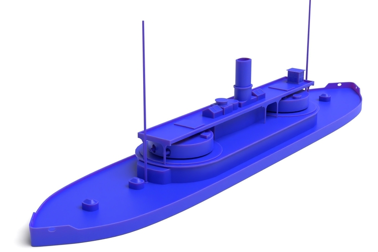 HMVS Cerberus Monitor simple 3D Print 535308