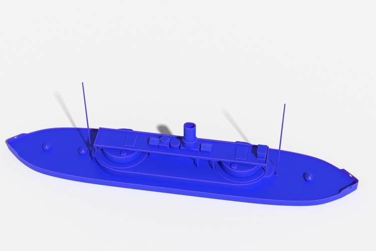 HMVS Cerberus Monitor simple 3D Print 535309