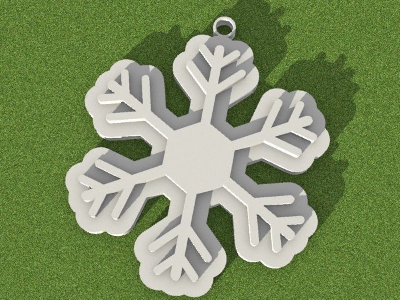 Snowflake Christmas decoration