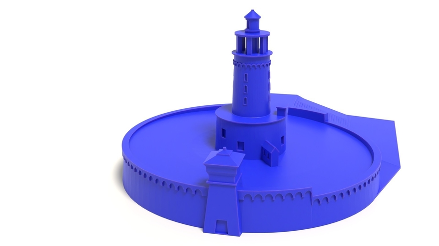 Lighthouse in Kolobrzeg 3D Print 535320