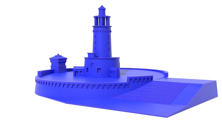 Lighthouse in Kolobrzeg 3D Print 535321