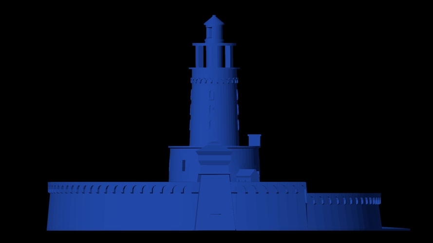 Lighthouse in Kolobrzeg 3D Print 535326