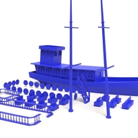 Pirate - a cruise ship from Kolobrzeg - Baltic Sea - Thumbnail 1