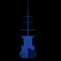 Pirate - a simple model of a cruise ship from Kolobrzeg Baltic - Thumbnail 8