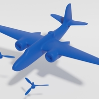 Douglas DB-7 A-20 Havoc Boston - simple - Thumbnail 11