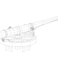 French torpedo tube from the beginning of the 20th century - Thumbnail 1