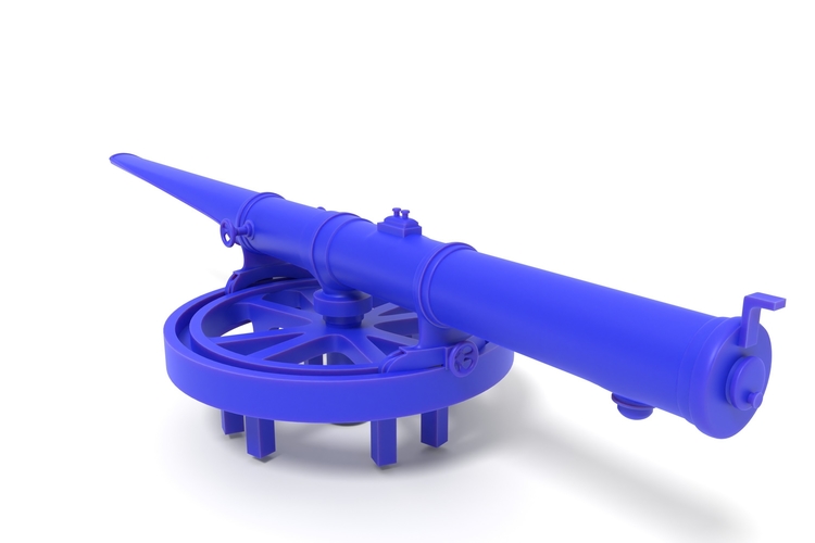 French torpedo tube from the beginning of the 20th century 3D Print 535423