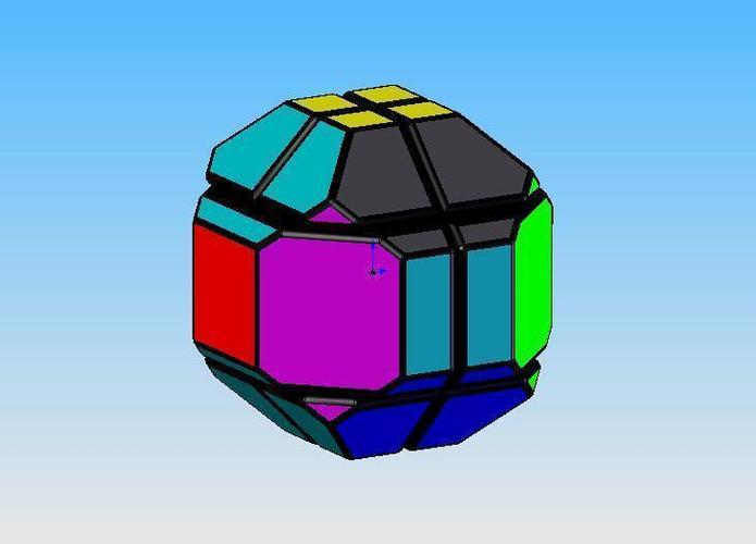 Truncated Rhombic Dodecahedron Puzzle