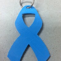 Small Ribbon keychain 3D Printing 53574