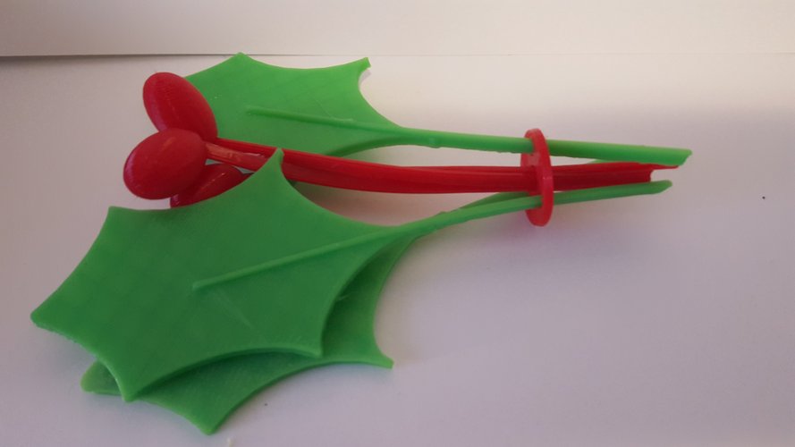 Modern Mistletoe 3D Print 53586